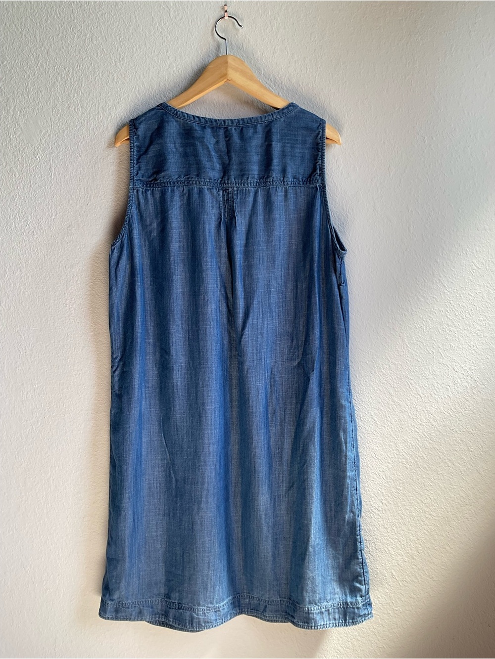 Talbots Pintuck Shift Dress - Tencel Lyocell - Picture 4 of 6